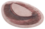 Brush Oval rug – Soft elegance with an organic shape