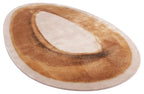 Brush Oval rug – Soft elegance with an organic shape