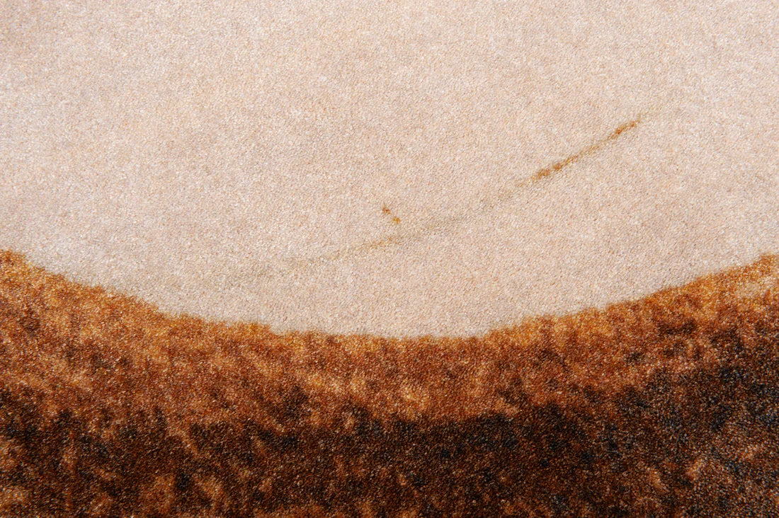 Brush Oval rug – Soft elegance with an organic shape