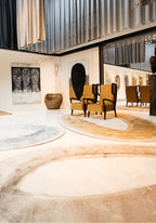 Brush Oval rug – Soft elegance with an organic shape