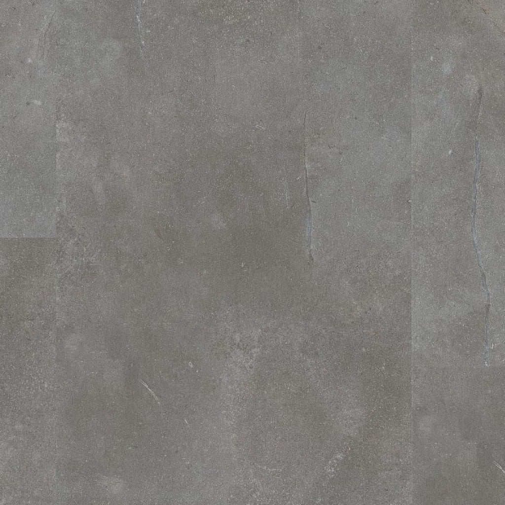 Sevilla LVT grijze PVC tegelvloer met natuursteenlook – Port of Altea showroom Altea Costa Blanca
