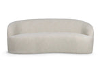 Bohne Cream – asymmetrical 3-seater sofa