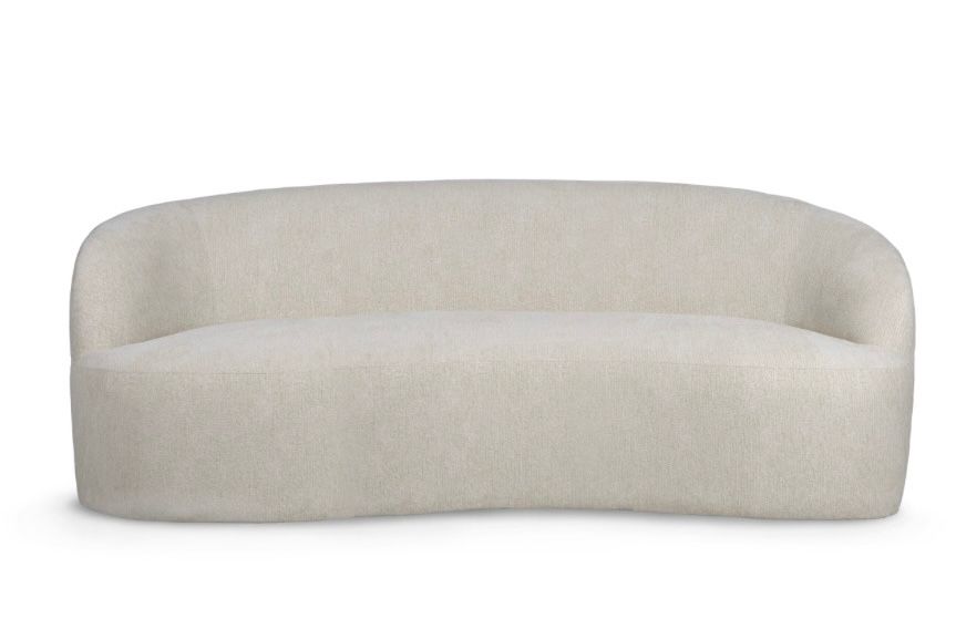 Bohne Cream – asymmetrical 3-seater sofa