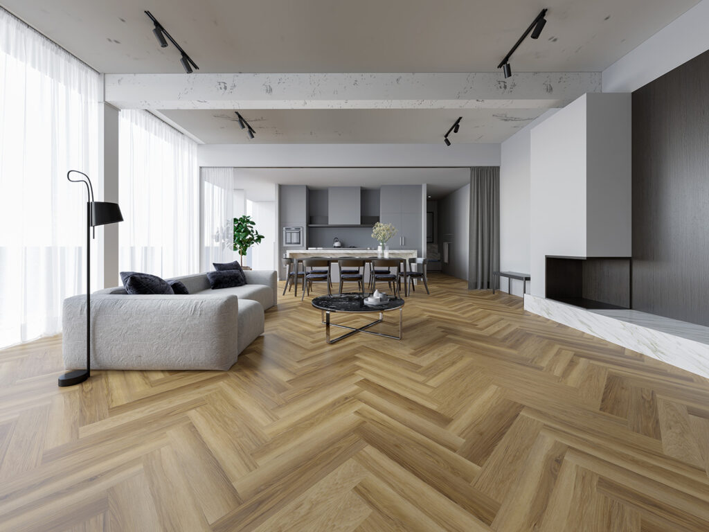 Jumbo-Floors-PVC-vloer-visgraat-eiken-bruin-rigid-click-2
